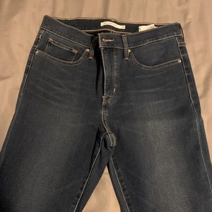 NWOT Levi’s high rise skinny jeans